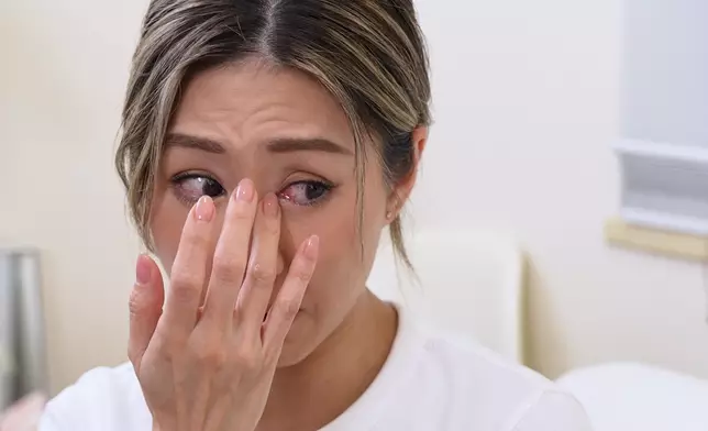 定欣感觸落淚。