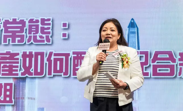 胡孟青指港深資產配置將成置業新常態。