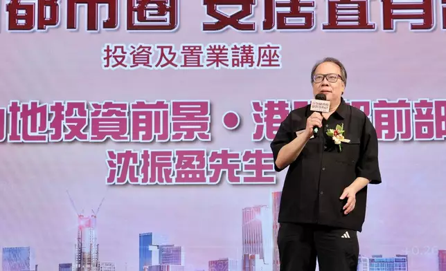 沈振盈指港人北上置業興趣增大。