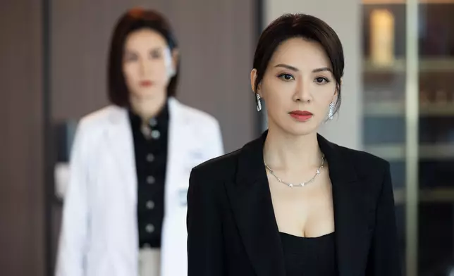 兩大好戲女主角，宣萱和陳煒對峙的場口，戲味十足。