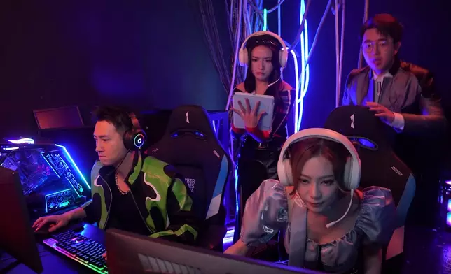 GM跟葉蒨文公開戀情後，首度合作演出短劇。