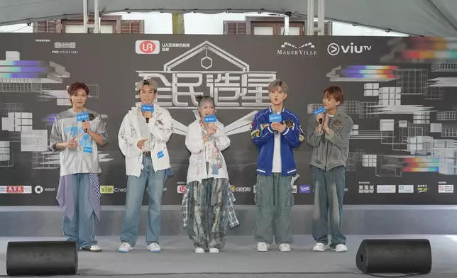 Win Win和參賽者：87號李瑞冬、82號張智傑、52號李學偉以及92號關曉隆