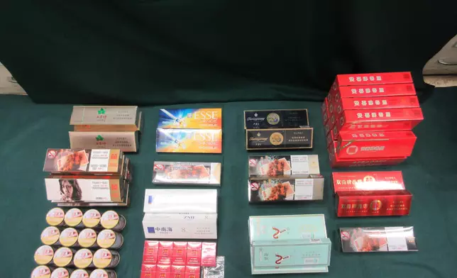 一名入境旅客管有未完稅香煙罪成判囚。 政府新聞處圖片