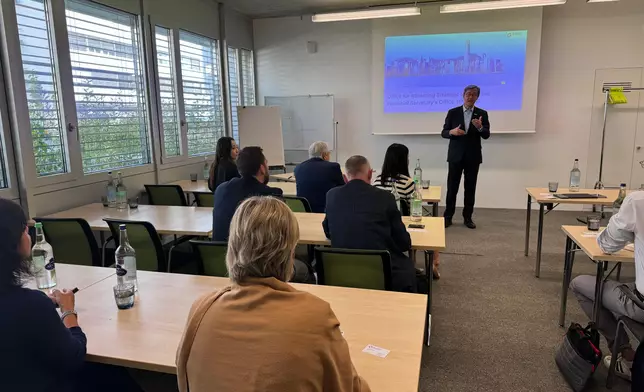 引進重點企業辦公室團隊訪問瑞士、德國和盧森堡加強與當地聯繫。政府新聞處圖片