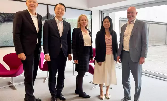 引進重點企業辦公室團隊訪問瑞士、德國和盧森堡加強與當地聯繫。政府新聞處圖片