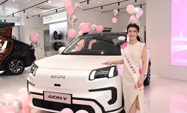 香港小姐2025冠軍陳詠詩。