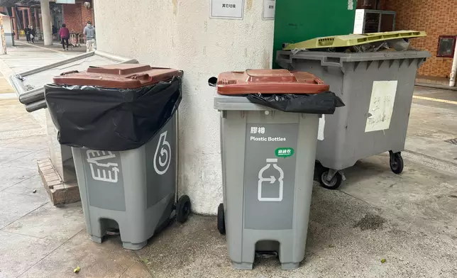 政府會循四方面續推動減少廢物和分類回收。巴士的報記者攝