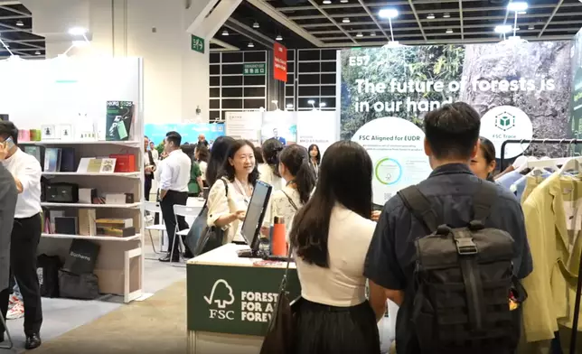 此次Rethink HK雲集來自不同行業約 300 家參展企業。巴士的報記者攝