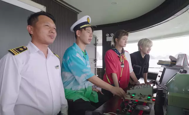 行仔獲認可當上一日船長。