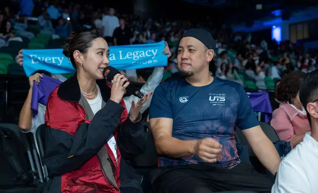 吳雨霏表示網球讓她學會在生活和家庭中面對挑戰時，用心平衡和調整心態。