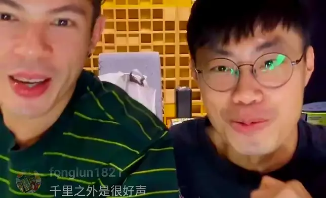 German與新歌監製梁子龍分享製作點滴。