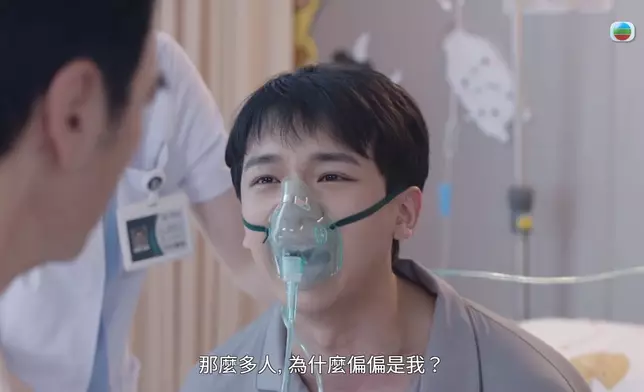 Arthur 角色8年前因「內臟錯位」入院，當時Arthur無助痛哭的畫面極有感染力。