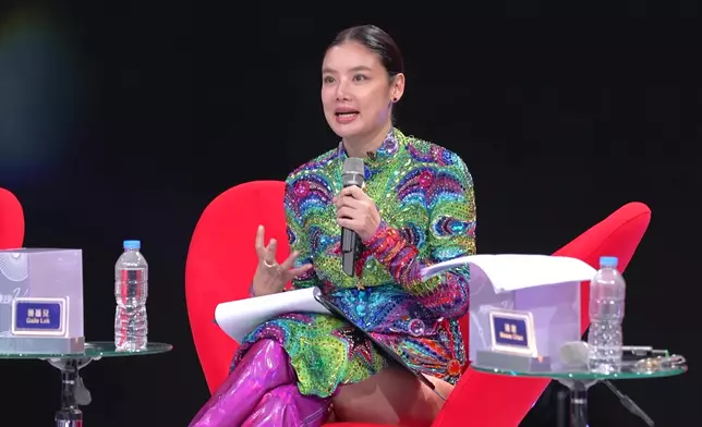 樂基兒:「你每一次個topic都好有男性（元素），見到佢個strength 喺度。」