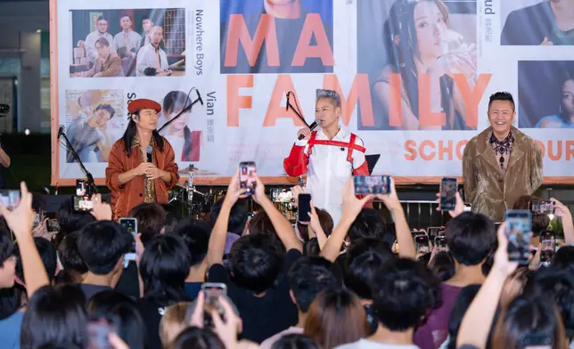 草蜢首次參加MA Family School Tour好興奮！