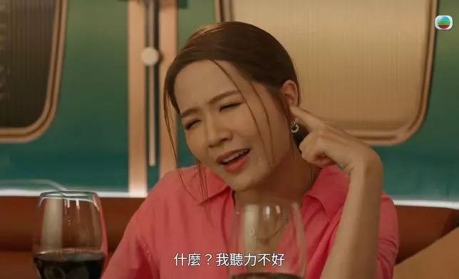 梁敏巧自揭每句對白至少練習100次。