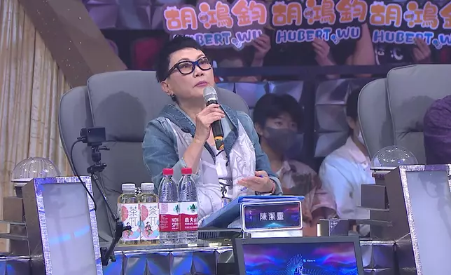 陳潔靈對兩位「張敬軒」都讚不絕口。