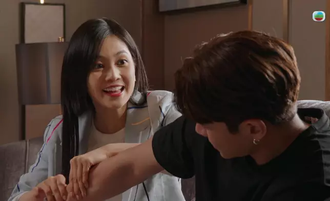 郭柏妍表情豐富又可愛。