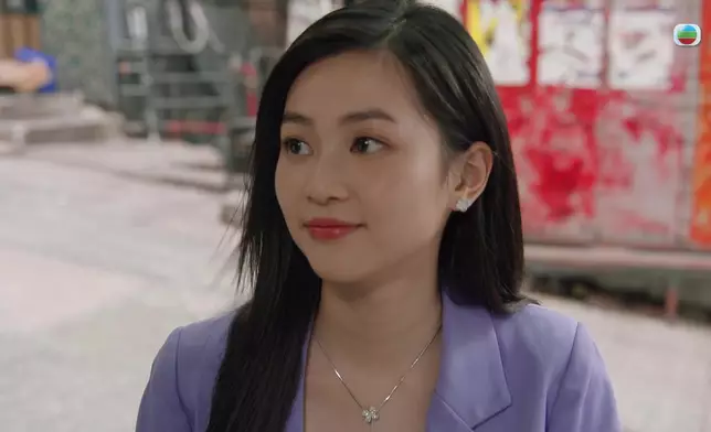 郭柏妍有份參演的台慶劇《金式森林》正在熱播。