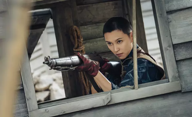 王丹妮在電影中飾演重要角色「三家姐」。