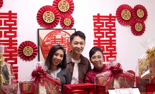 天佑公開當日靚相。