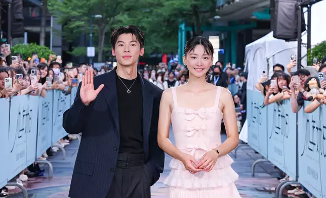 《他年她日》前晚（9月29日）在台北舉行首映禮。