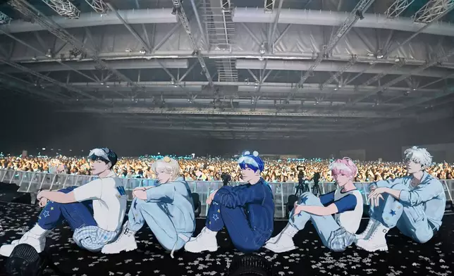 《2025 PLAVE Asia Tour [DASH: Quantum Leap]》香港站演唱會，於10月1日在香港亞洲國際博覽館舉行。PLAVE官方X圖片