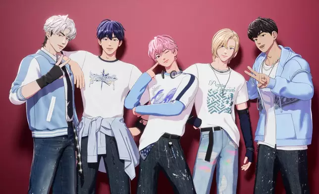 虛擬男團PLAVE人氣火爆。PLAVE官方X圖片