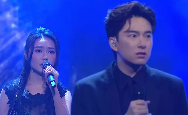 「顏值擔當」胡子貝孖「長腿女神」戴祖儀Joey深情演繹《下次愛你》。