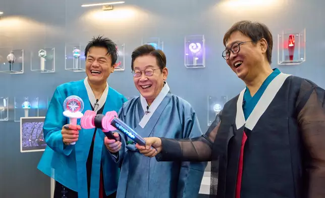 李在明總統在社交網發文表達對文化產業的支持。李在明官方X圖片