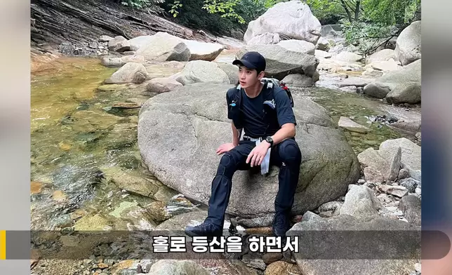 李鎮浩在片中提到金秀賢的近況。影片截圖