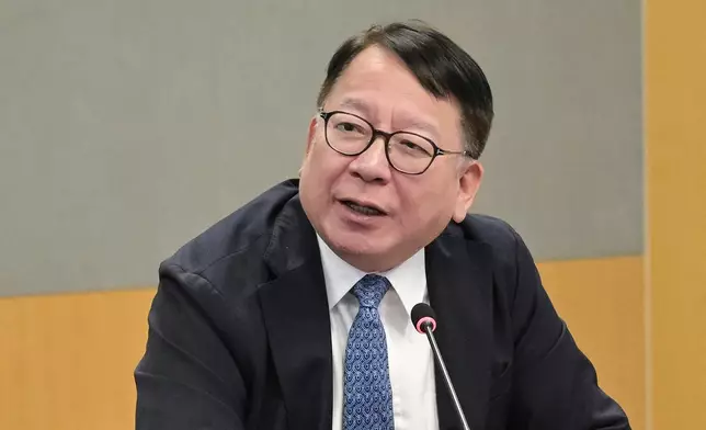 政務司司長陳國基。 政府新聞處圖片