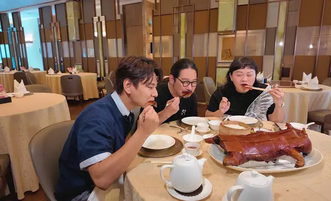 金主廚食過「翻尋味」的烤乳豬。