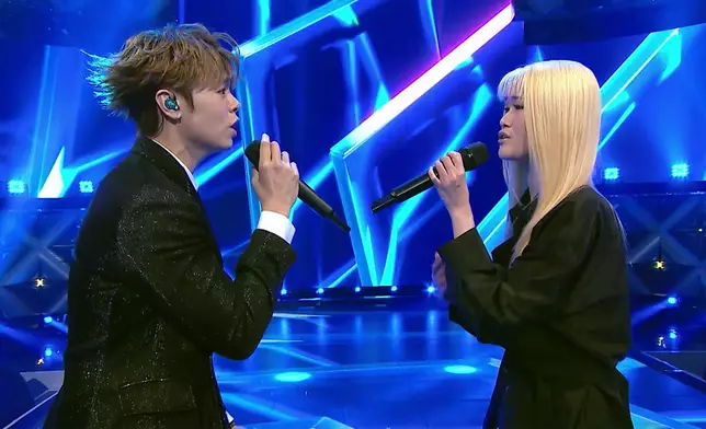 布子殷（布子）聯同冼靖峰Archie演繹《時候不早》。