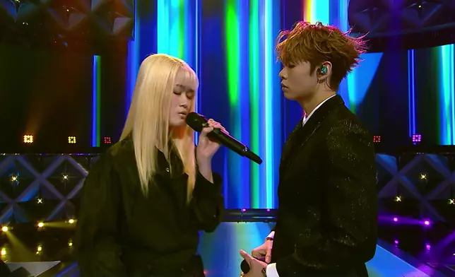 布子殷（布子）聯同冼靖峰Archie演繹《時候不早》。