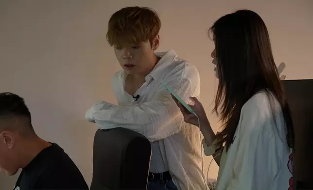 二人排練期間片段。