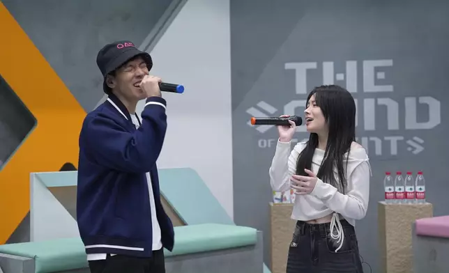 二人排練期間片段。