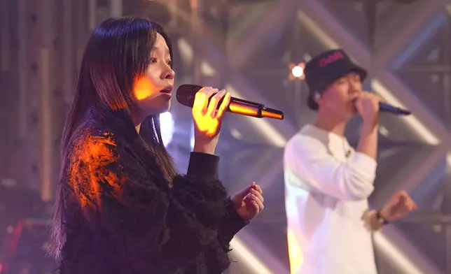 二人排練期間片段。