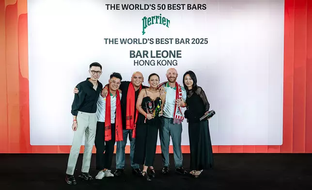 香港BAR LEONE榮登THE WORLD’S BEST BAR「世界最佳酒吧」寶座