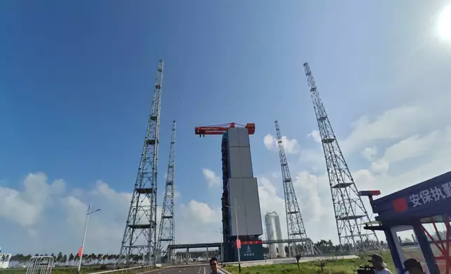 海南商業航天發射場。巴士的報記者攝