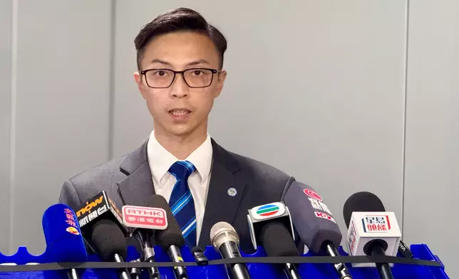 港島總區刑事部科技及財富調查組甘梓皓高級督察。