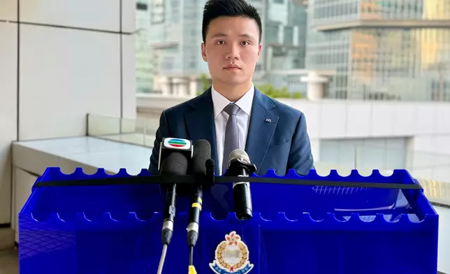 警方毒品調查科行動組高級督察陳力豪。