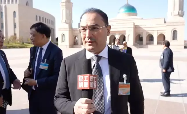 科威特駐港總領館總領事Naser S A SH ALGHIANIM。巴士的報記者攝