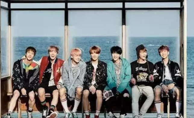 《春日》成排名最高的K-POP歌曲。 網上圖片