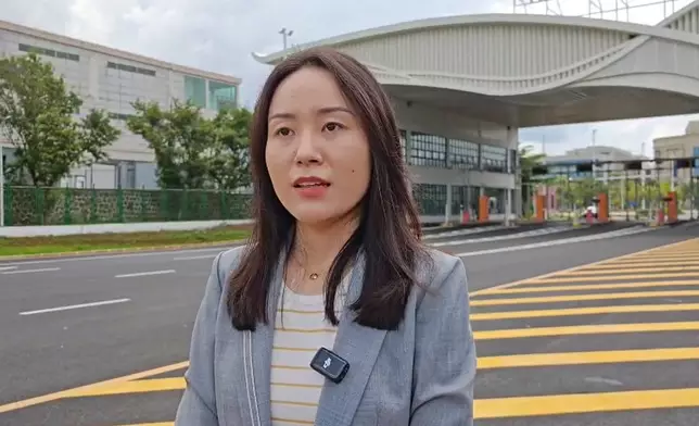 海口綜合保稅區管理委員會總經濟師仇方建。巴士的報記者攝