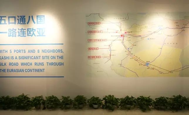 喀什自貿區正成為南疆對外開放的核心門戶。巴士的報記者攝