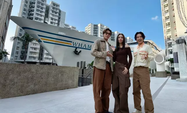 告五人香港連兩夜「登船開趴」，開箱全新船塢造型Livehouse。（相信音樂提供）