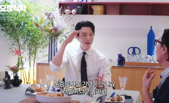 金宇彬回憶當時的治療過程。影片截圖