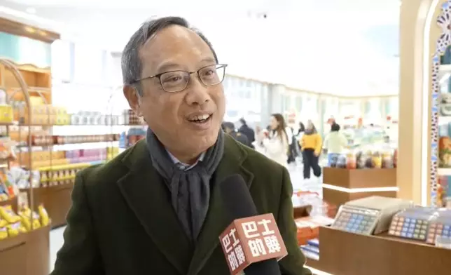 法國再保險（亞洲）總經理梁煥榮。巴士的報記者攝