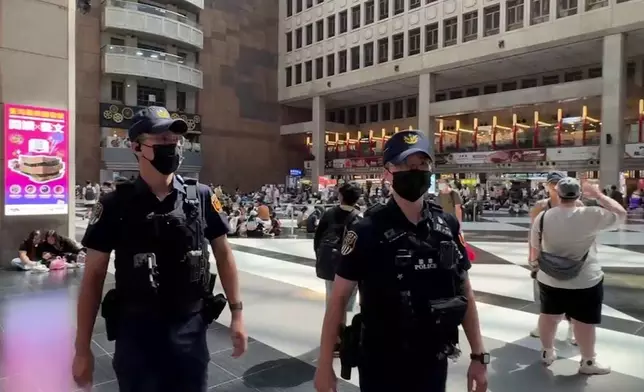 鐵路警察局台北分局在案發後，加強巡邏密度，由每兩小時兩次增至三次。中時新聞網截圖