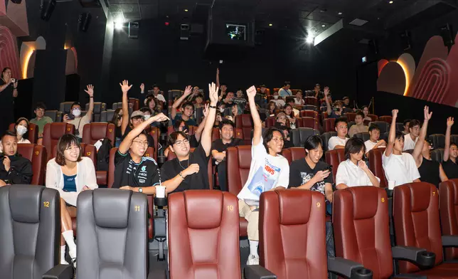 觀眾反應熱烈。